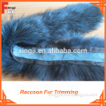 100% real Top Quality Raccoon Fur Trim for hood